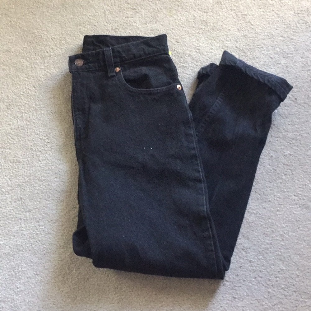 Women’s Levi’s 551 Black High Waisted Vintage Jean